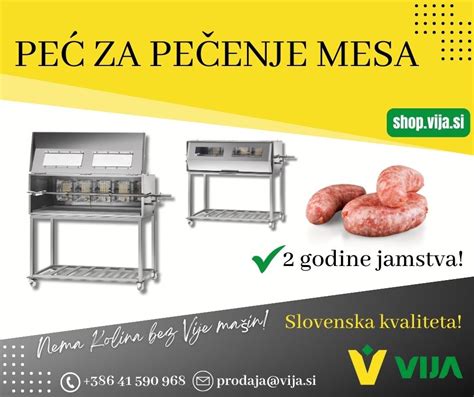 Priprava pečice za pečenje mesa