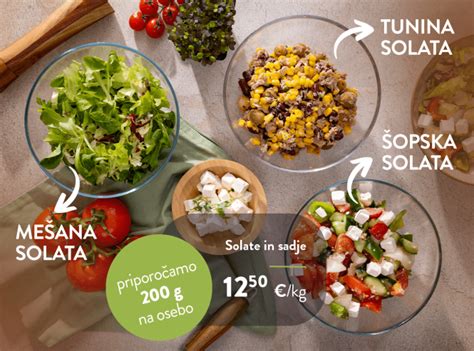 slika sveže solate v McDonald'su