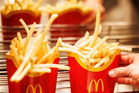 slika hrustljavega McDonald's pomfrita