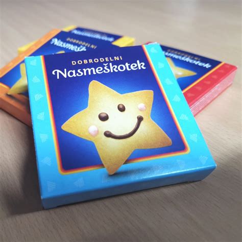 Tematska fotografija dobrodelnega piškotka Nasmeškotek