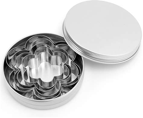Thematic photo of metal nut cookie molds