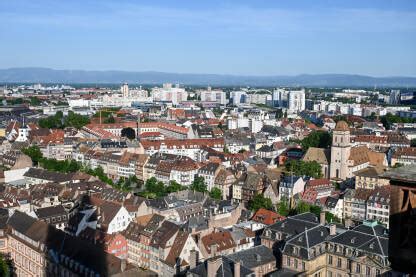 Panoramski pogled na Strasbourg, Evropsko prestolnico