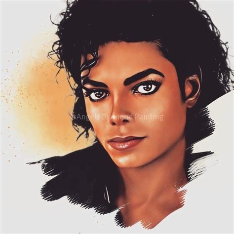 Michael Jackson, portret ali stilizirana ilustracija