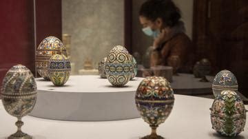 Shema: Razpršenost Fabergéjevih jajc po svetu