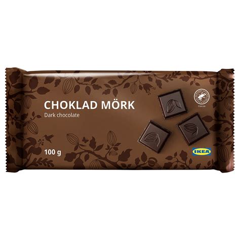 Fotografija: Temna čokolada IKEA Choklad Mörk