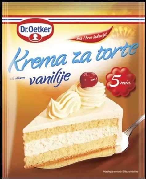 Prikaz postopka kuhanja vanilijeve kreme
