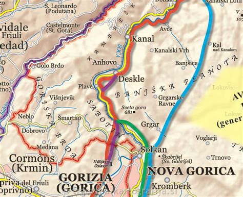 Zgodovinska karta, ki prikazuje pot širjenja maka iz Azije v Evropo in Afriko