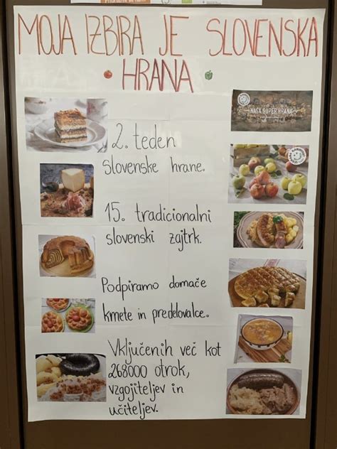 infografika o prehranskih navadah v Sloveniji