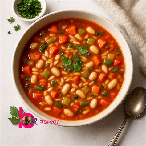 slika lonca s fižolom, lovorjevim listom in semeni kumine, ki se počasi kuha