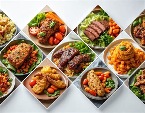 Photo collage of various dishes featuring compote (e.g., pancakes, yogurt, roasted meat)