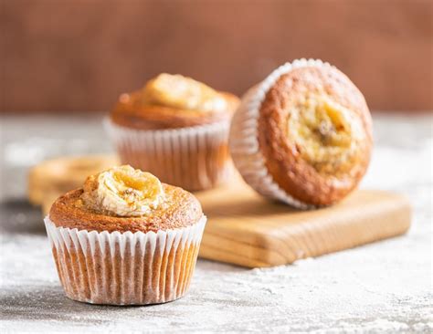 modelčki za mafine s čokoladno bananino maso