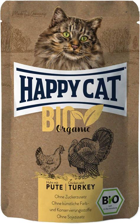 embalaza Happy Cat Bio piščanec in puran
