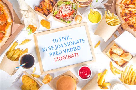 Infografika z živili, ki jih je priporočljivo jesti in katerih se je treba izogibati pri zgagi