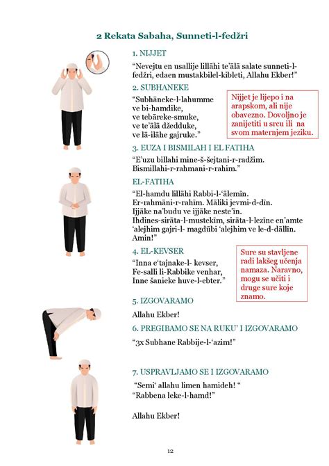 Infografika: Prikaz duhovne vrijednosti sabah-namaza u džematu naspram noćnog namaza.