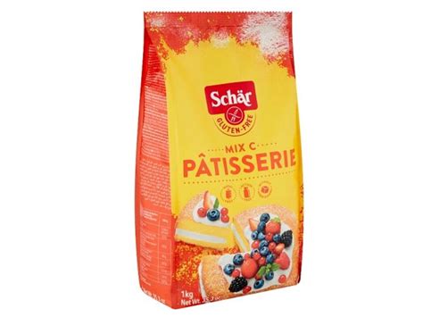 Fotografija embalaže brezglutenske mešanice Schar Mix C