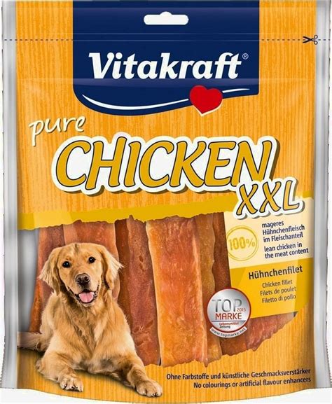 Pakiranje Vitakraft CHICKEN piščančjih filejev XXL