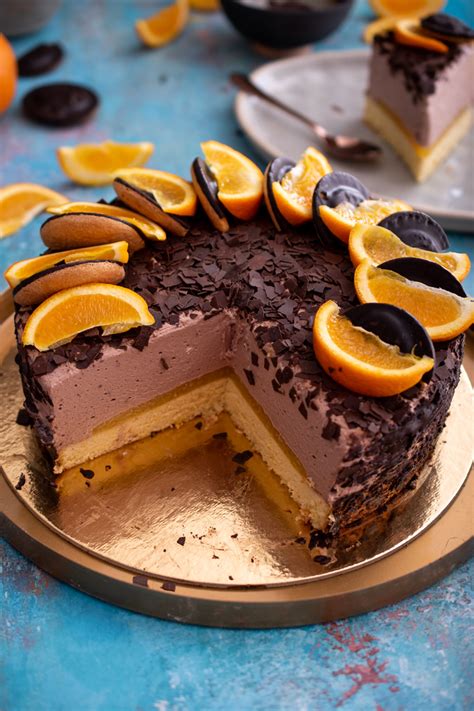 Infografika: shema plastenja Jaffa torte (biskvit, čokoladna krema, pomarančni žele, čokoladna krema)