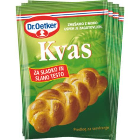 Fotografija: suhi instant kvas in sveži kvas