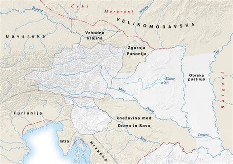 Zgodovinska karta: območja gojenja riža v Evropi v srednjem veku