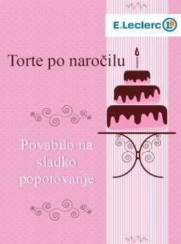 Katalog tort po naročilu in izbor drugih sladic