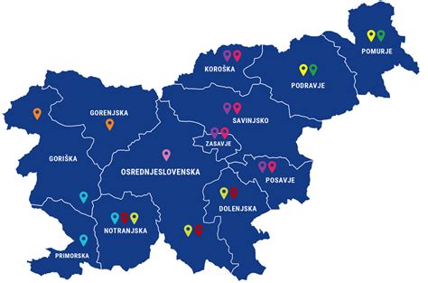 Zemljevid območij dostave po piranski občini