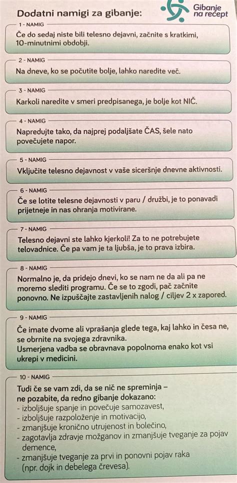 fotografija zelenega recepta