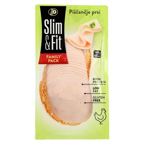 Fotografija: Piščančje prsi Slim&Fit in njihove hranilne vrednosti