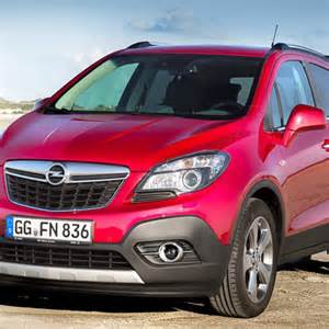 Tehnična shema Opel Mokka z merami