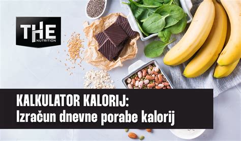 Vizualizacija razmerja med vnosom hrane in porabo kalorij.