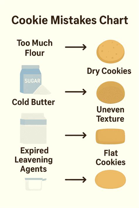 Infographic showing the structure or texture of pudding cookies