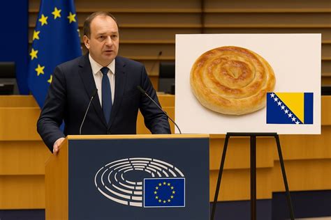 Ilustracija svežega bureka s sirom