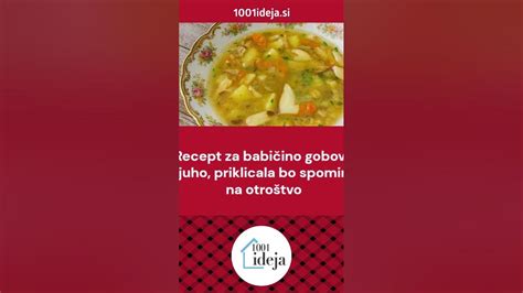 kuhinjski nasveti za gobovo juho