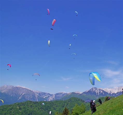 Fotografija jadralnega padalca