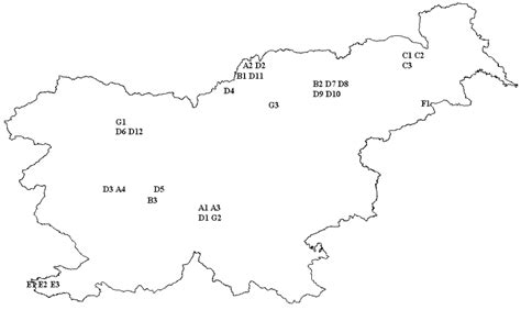 Infografika: Zemljevid Slovenije z označenimi regijskimi posebnostmi priprave žgancev