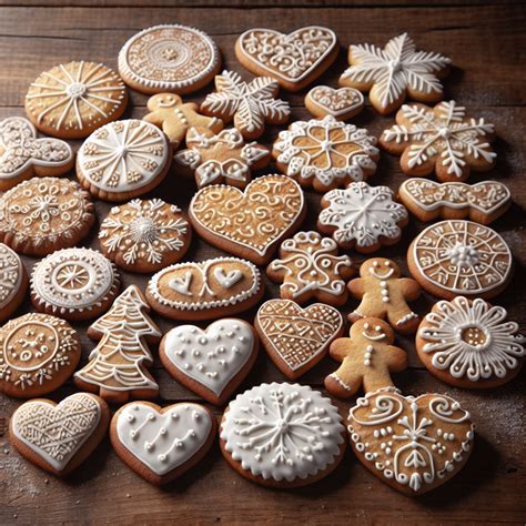 Okrašeni beljakovinski medenjaki