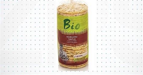 pakiranje bio koruznih vafljev