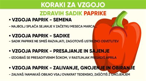 Tematska fotografija različnih vrst paprik