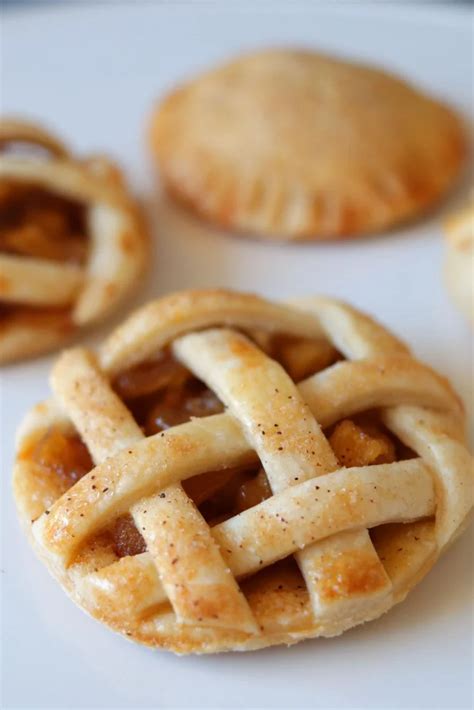 A plate of freshly baked apple pie flavored cookies