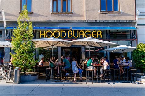 Moderen dizajn notranjosti Hood Burger Rudnik