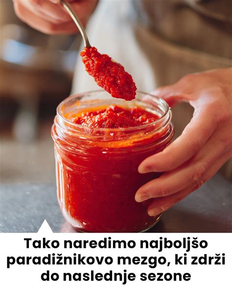 Dodajanje paradižnikove mezge k mesu