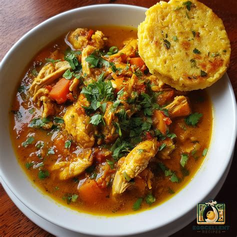 Thematic photo of chicken stew with pumpkin