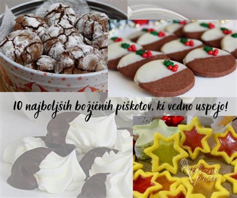 Ilustracija božičnih piškotov