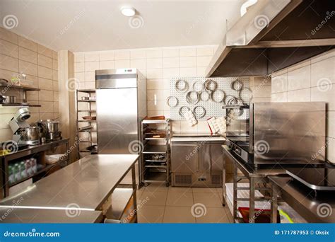 Thematic photo of a professional confectionery kitchen with various equipment