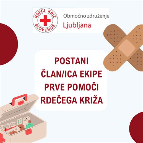 Fotografijo prostovoljcev Rdečega križa med deljenjem pomoči.