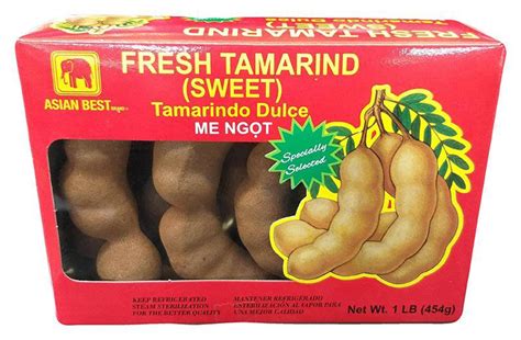 Ilustracija drevesa tamarind in njegovih plodov