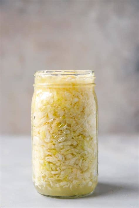 Thematic photo of fermented cabbage in a jar