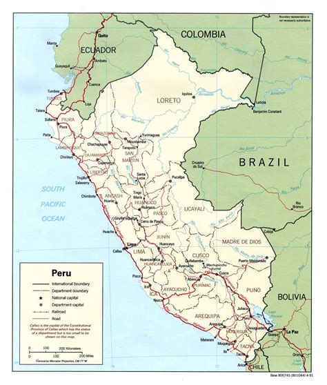 Mapa Peruja s poudarjenimi območji pridelave kakava