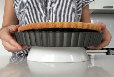 Shema vzmetnega pekača za torte s snemljivim dnom