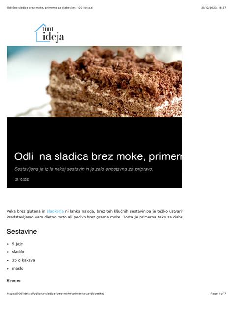 Infografika: Koraki priprave klasičnega čokoladnega kolača brez moke
