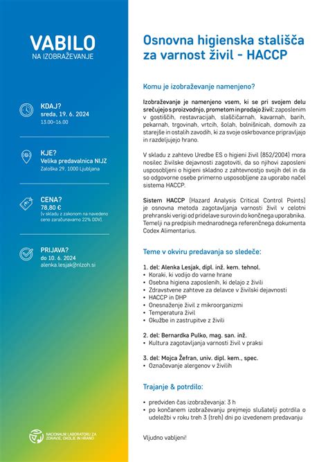 Infografika o higieni živil in pripravi mesa